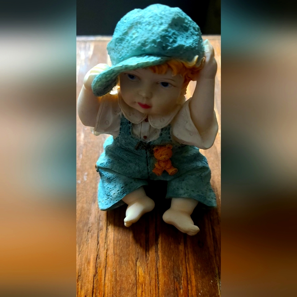 K's Collection Dollar Tree boy and gerl figurines